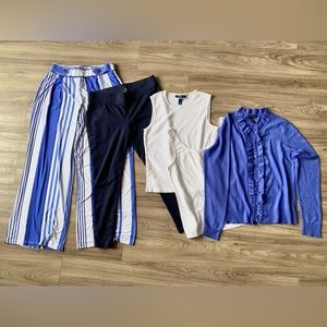 $30 each or 5 for $75 bundle lot of womens clothing pants and tops